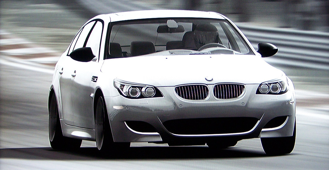 BMW M5 fehér 001