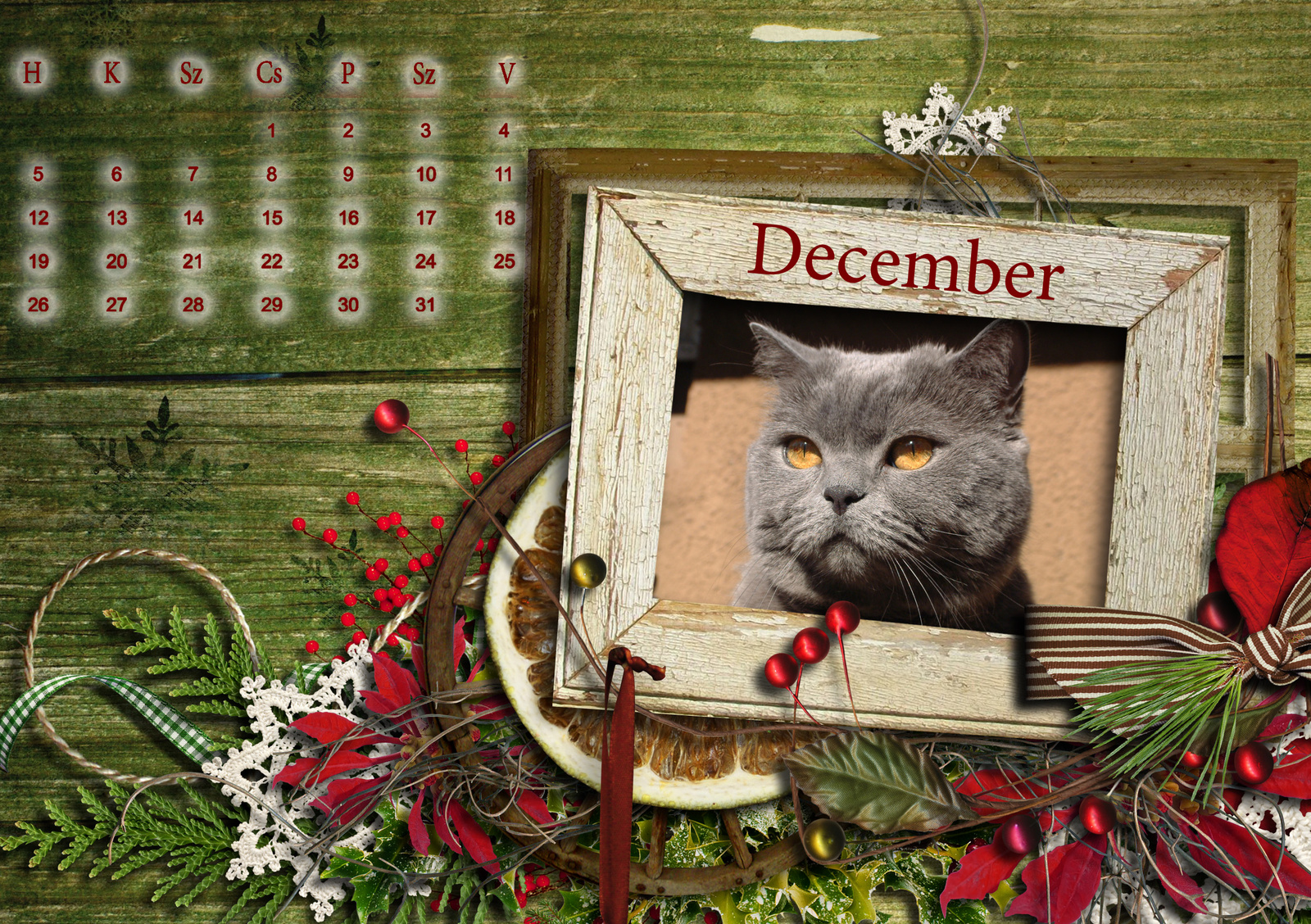 12 naptár-december