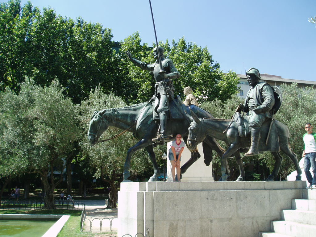 Don Quijote és Sancho Panza + 1 fő :)